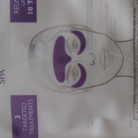 NIP 3 pc Anti-Wrinkle Silicone Mask - Forhead & Eyes - Picture 4 of 4